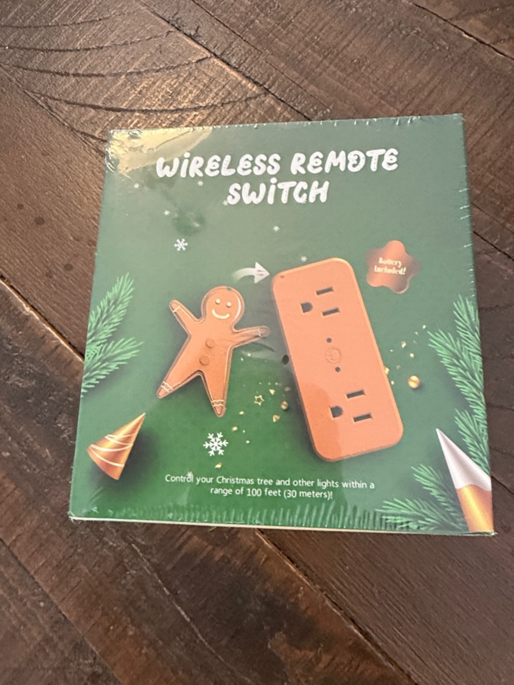 Wireless Remote Switch String Lights Controller - Orange